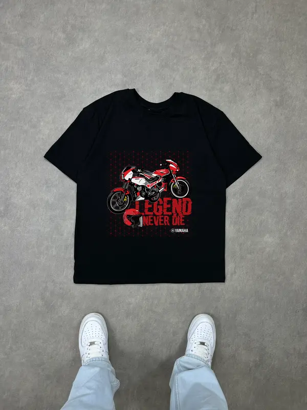 T-shirt Legends Never Die (Oversized/Simple)