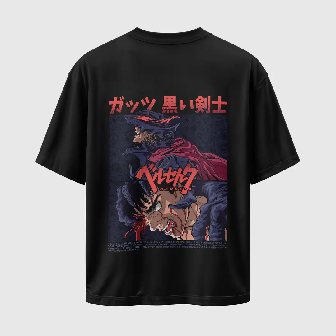 T-shirt Berserk  ETERNAL VENGEANCE (Oversized/Simple)