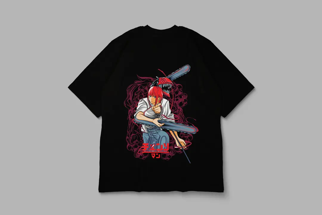 T-shirt Denji x Makima (Oversized/Simple)