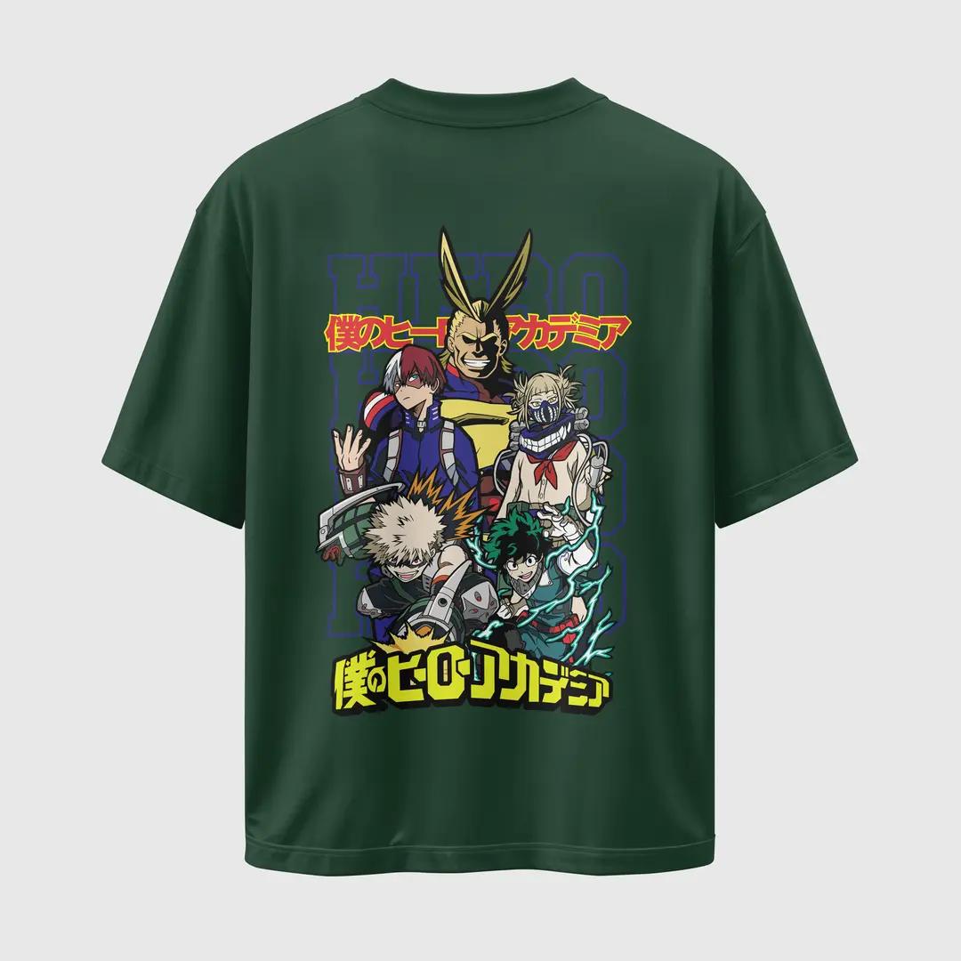 T-shirt My Hero Academia (Oversized/Simple)
