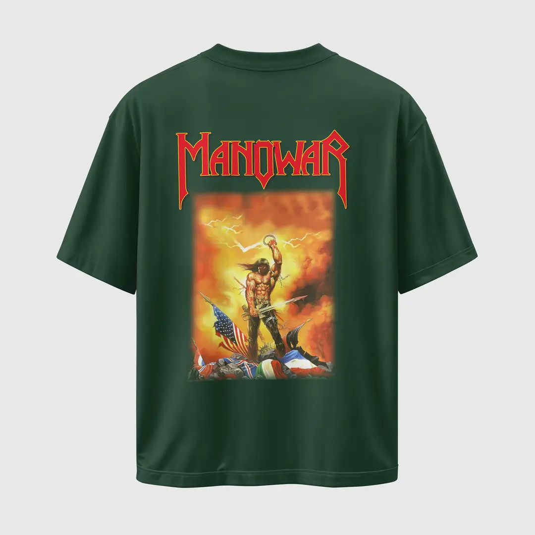 T-shirt Manowar (Oversized/Simple)