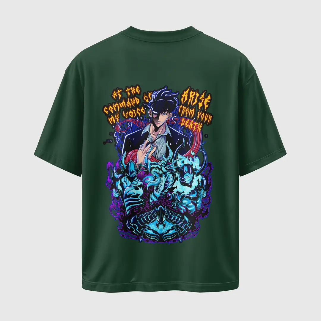 T-shirt Solo Leveling Sung Jin-woo (Oversized/Simple)