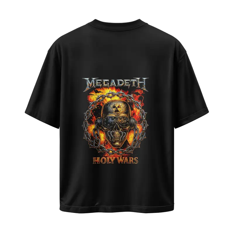 T-shirt MegaDeth (Oversized/Simple)