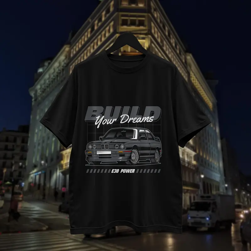 T-shirt BMW E30 (Oversized/Simple)