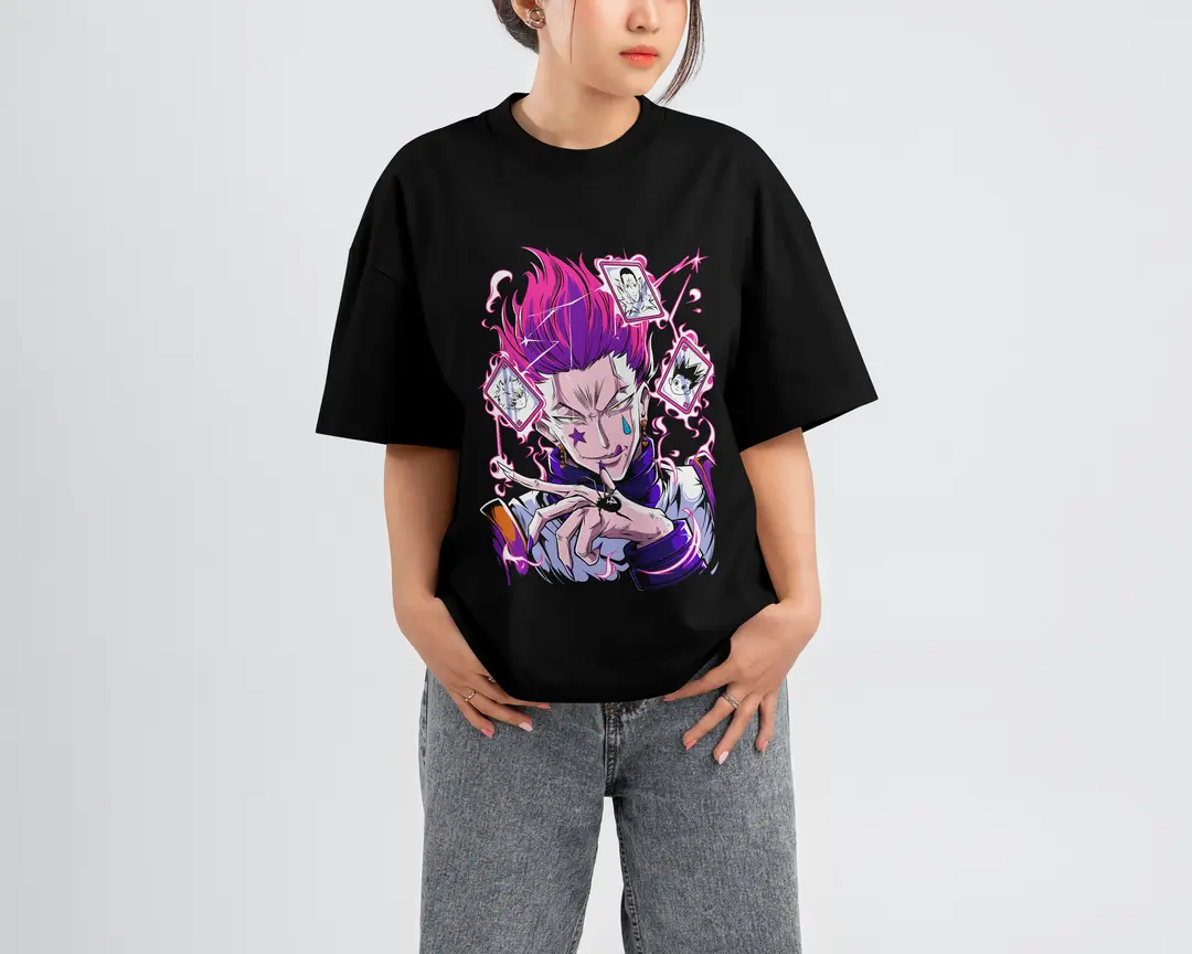 T-shirt Hunter X Hunter Hisoka  (Oversized/Simple)