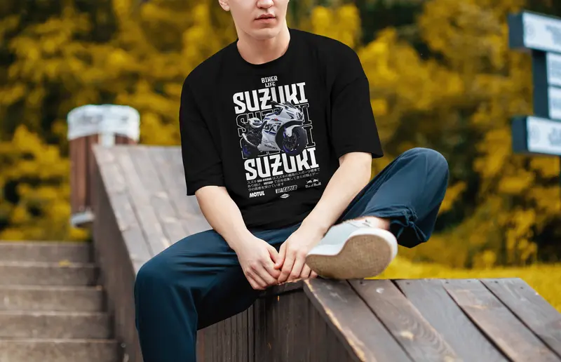 T-shirt Suzuki(Oversized/Simple)