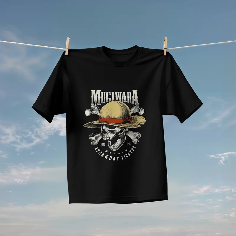 T-shirt Mugiwara (Oversized/Simple)