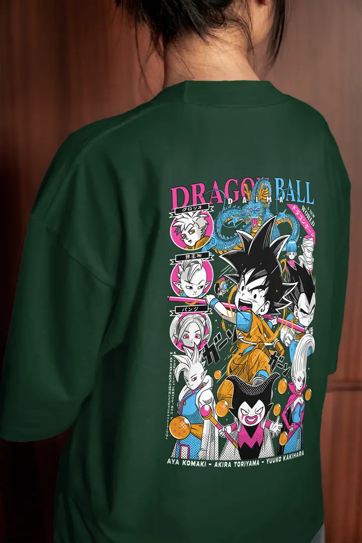 T-shirt Dbz Daima (Oversized/Simple)