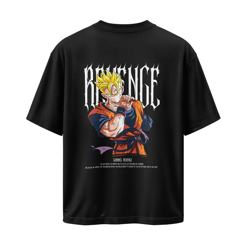 T-shirt DBZ Gohan (Oversized/Simple)