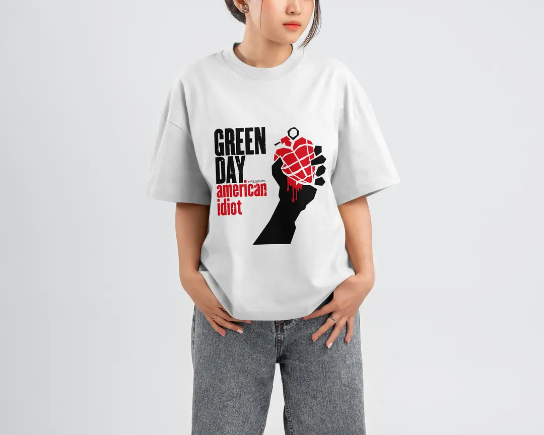 T-shirt Green Day (Oversized/Simple)