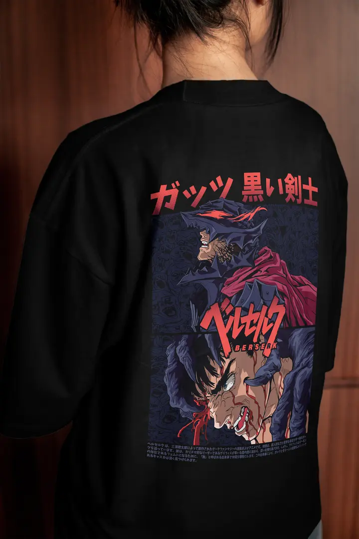 T-shirt Berserk  ETERNAL VENGEANCE (Oversized/Simple)
