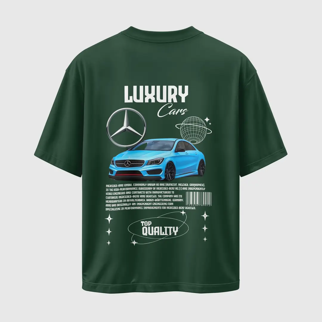 T-shirt Mercedes Luxury (Oversized/Simple)