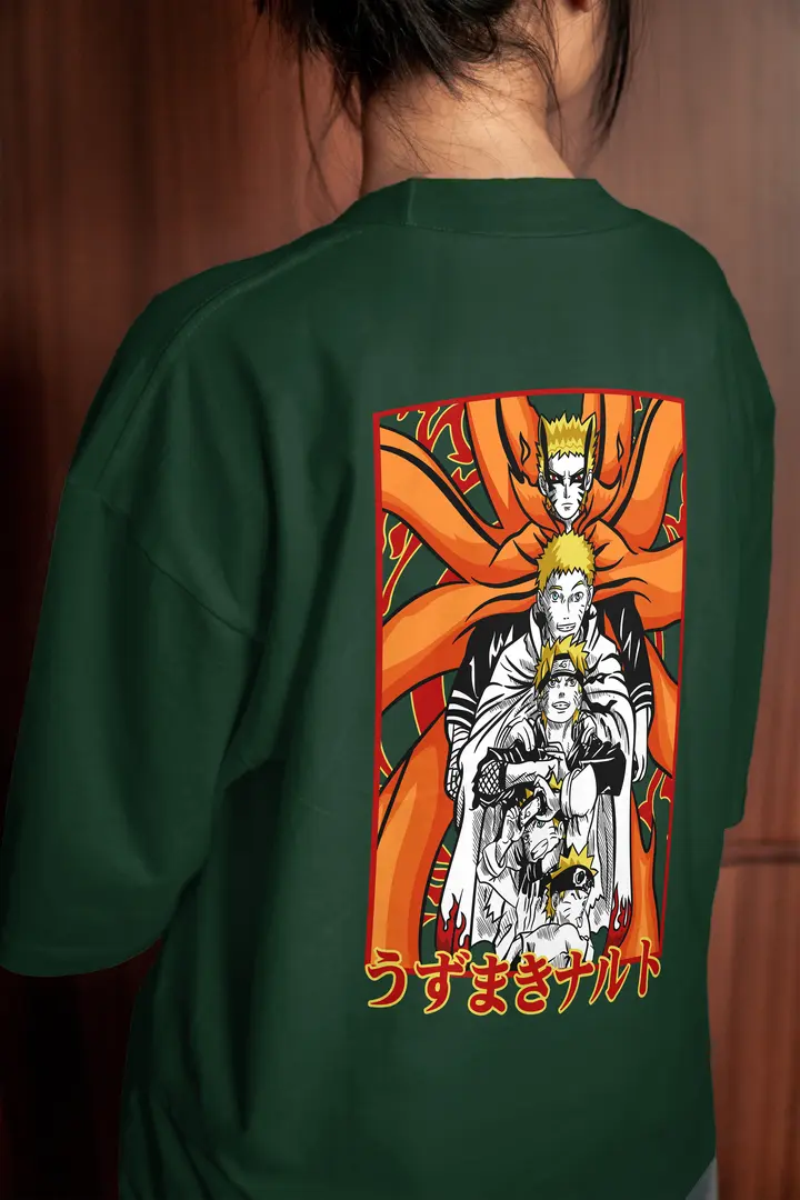 T-shirt Naruto Uzumaki (Oversized/Simple)