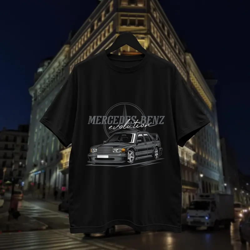 T-shirt Mercedes-Benz 190E (Oversized/Simple)
