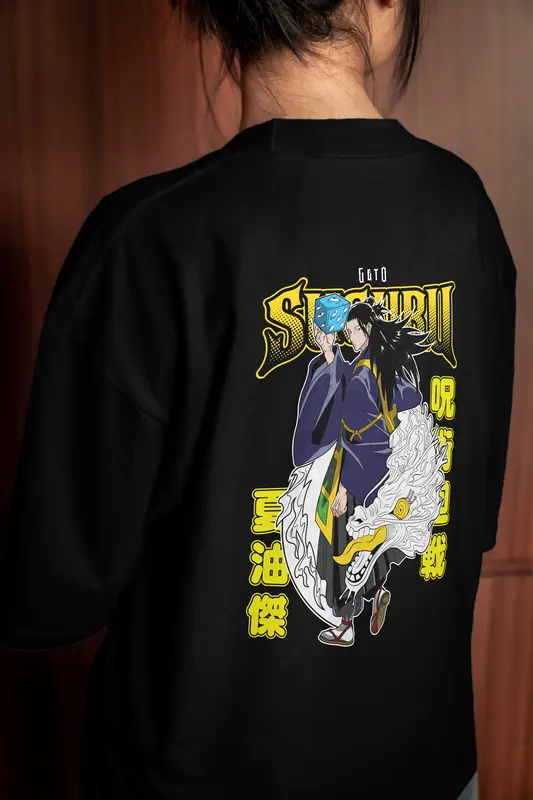 T-shirt jujutsu kaisen(Oversized/Simple)