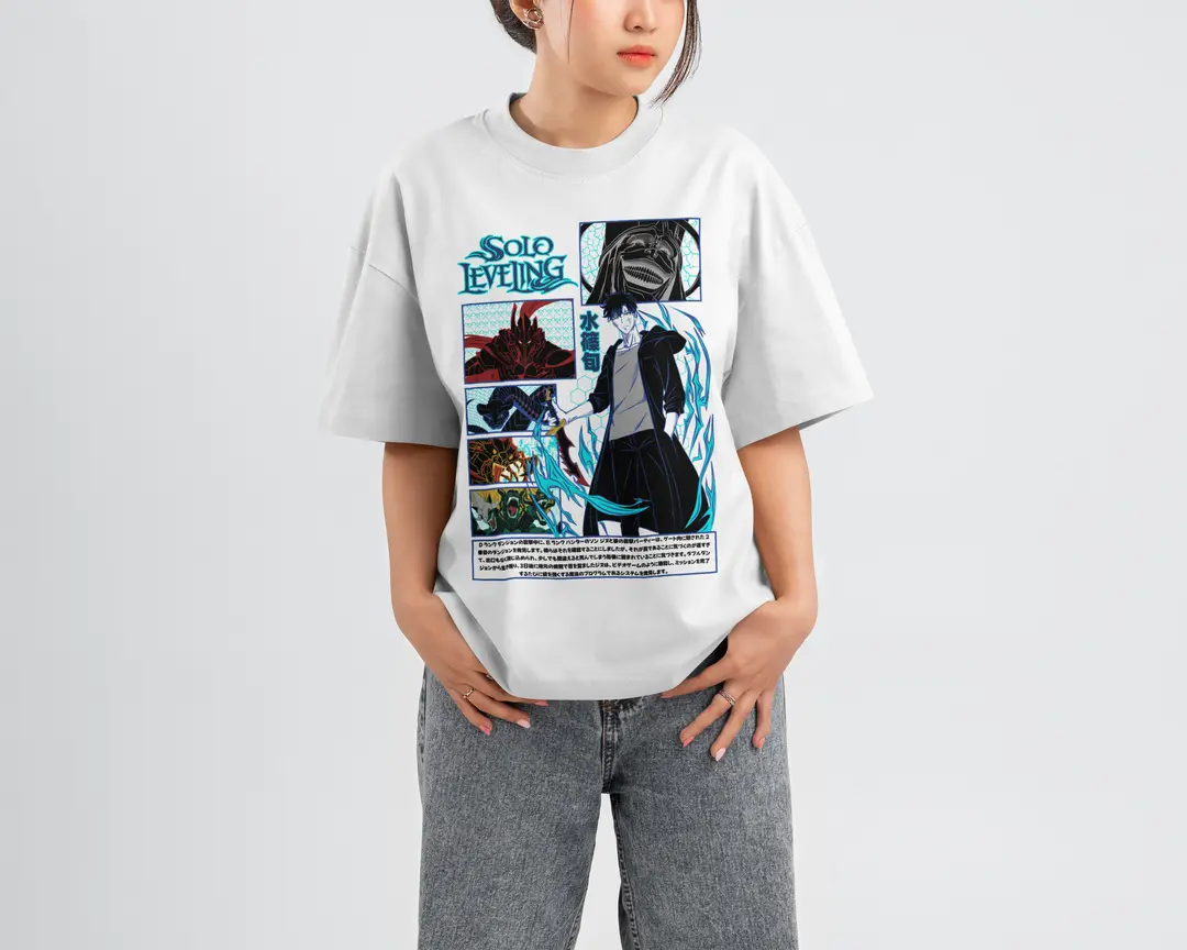 T-shirt Solo Leveling Shadow Of The Dungeon (Oversized/Simple)