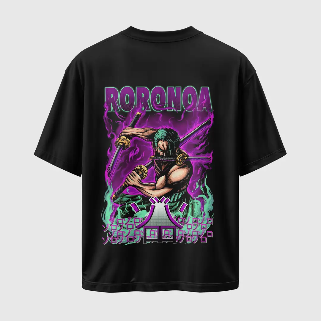T-shirt Roronoa Zoro (Oversized/Simple)
