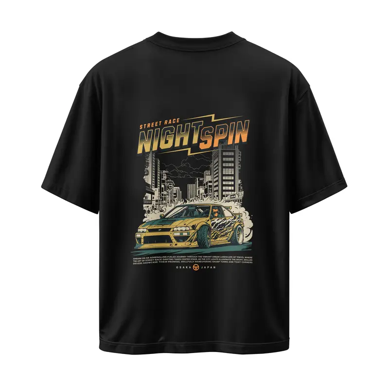 T-shirt Nissan Skyline GT-R (Oversized/Simple)
