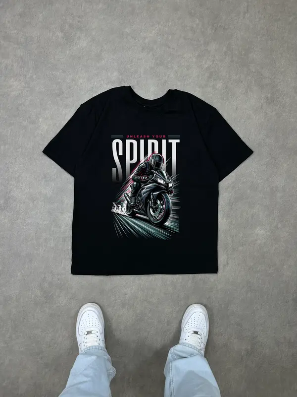 T-shirt Spirit Rider (Oversized/Simple)