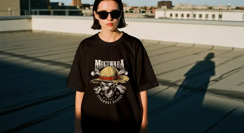 T-shirt Mugiwara (Oversized/Simple)