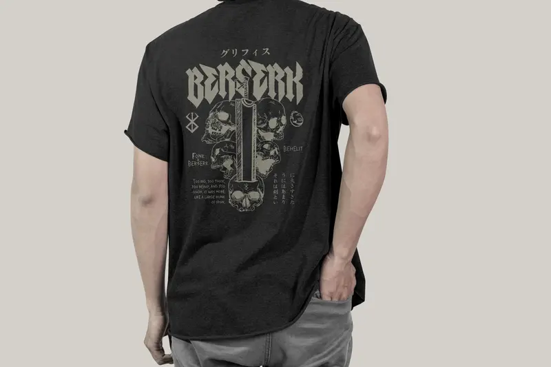 T-shirt Berserk (Oversized/Simple)