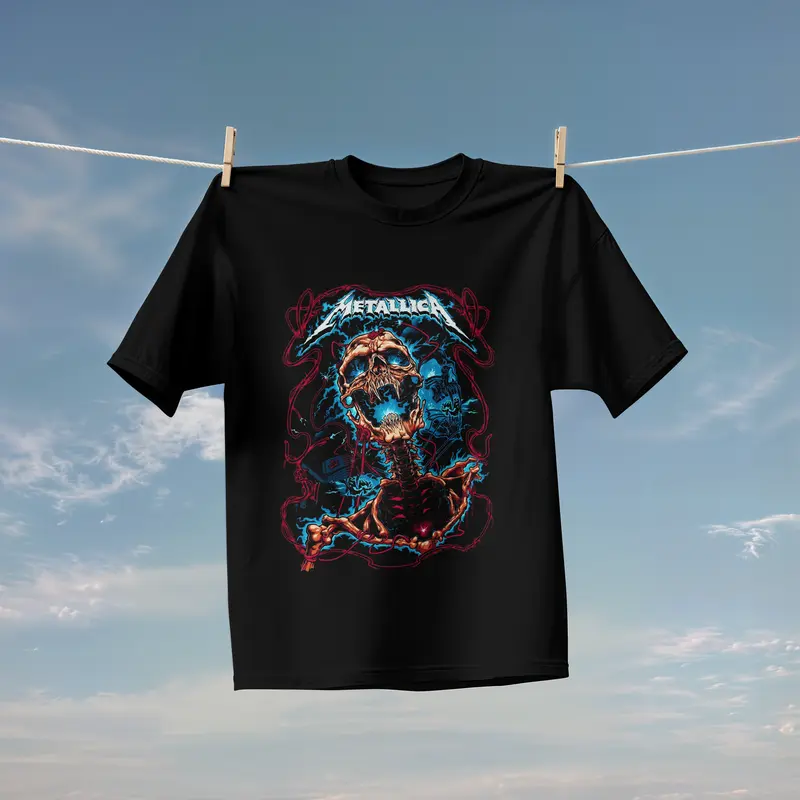 T-shirt Metallica (Oversized/Simple)