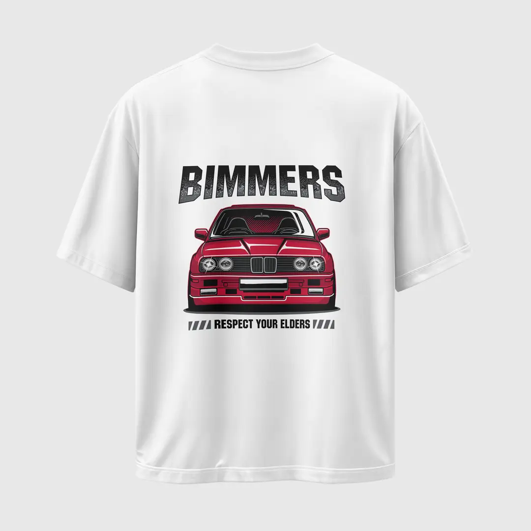 T-shirt BMW Respect Your Elders (Oversized/Simple)