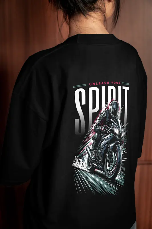 T-shirt Spirit Rider (Oversized/Simple)