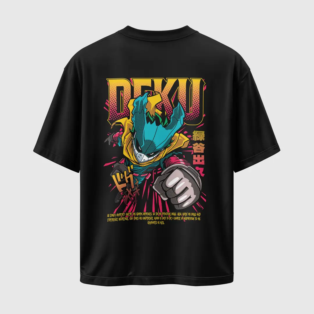 T-shirt Deku (Oversized/Simple)
