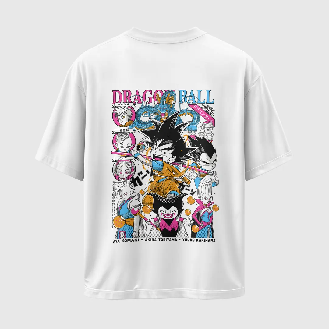 T-shirt Dbz Daima (Oversized/Simple)
