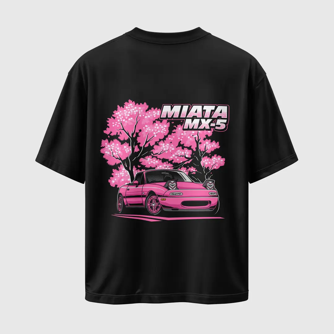 T-shirt Miata (Oversized/Simple)