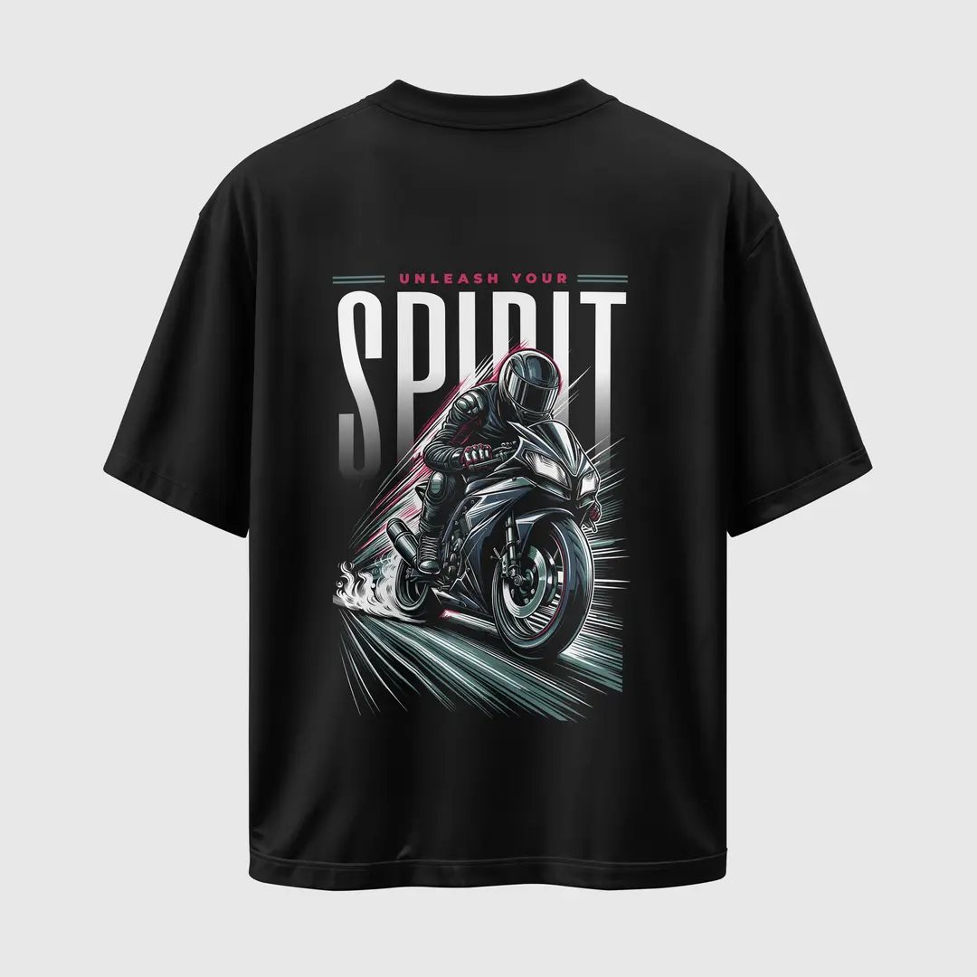 T-shirt Spirit Rider (Oversized/Simple)