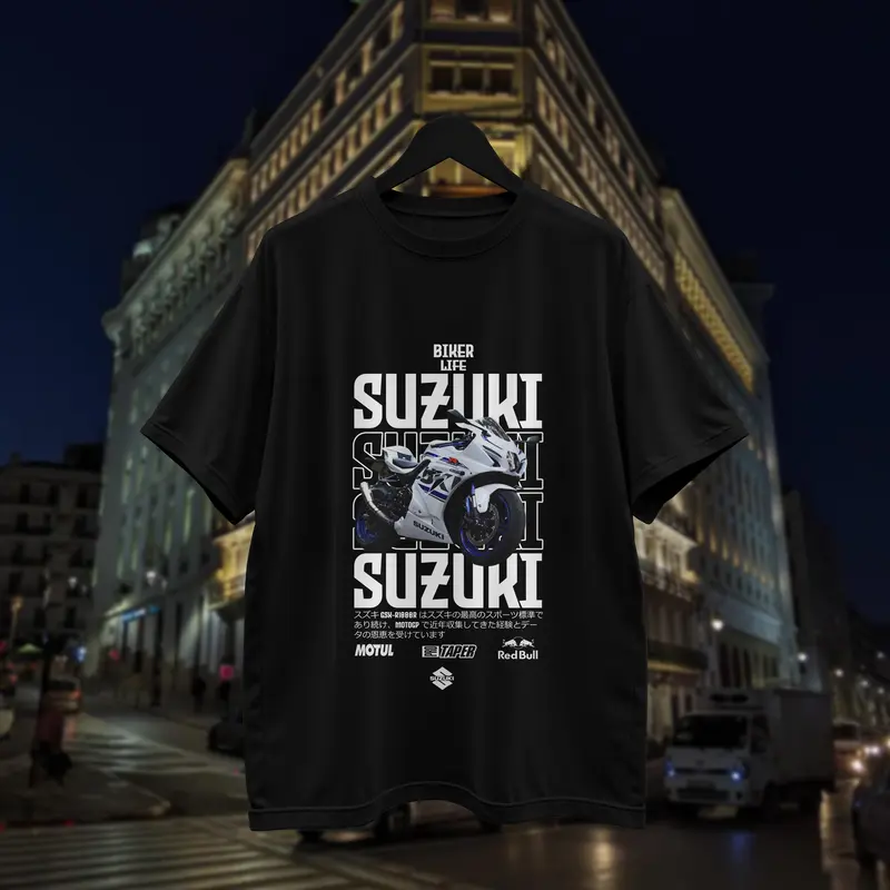 T-shirt Suzuki(Oversized/Simple)