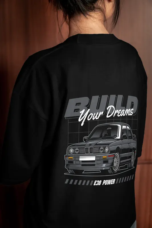 T-shirt BMW E30 (Oversized/Simple)