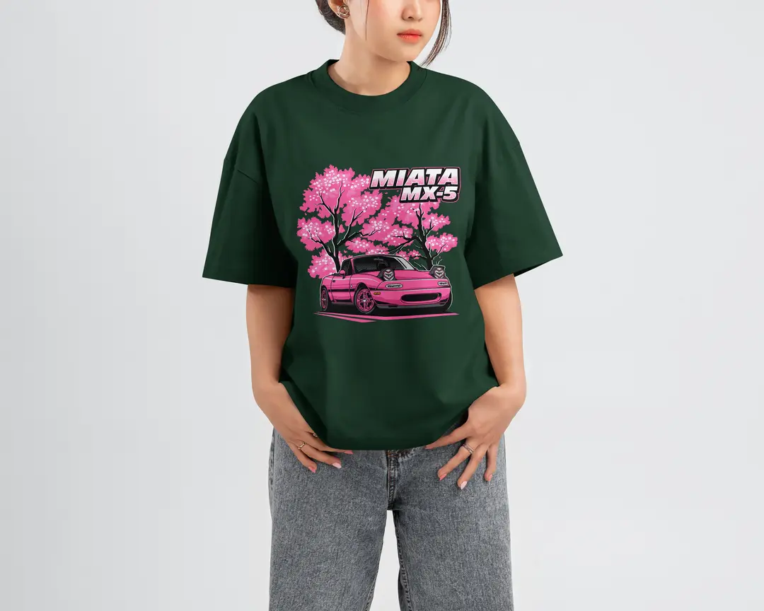 T-shirt Miata (Oversized/Simple)
