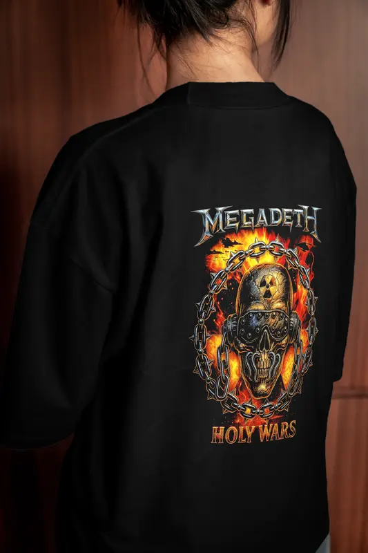 T-shirt MegaDeth (Oversized/Simple)