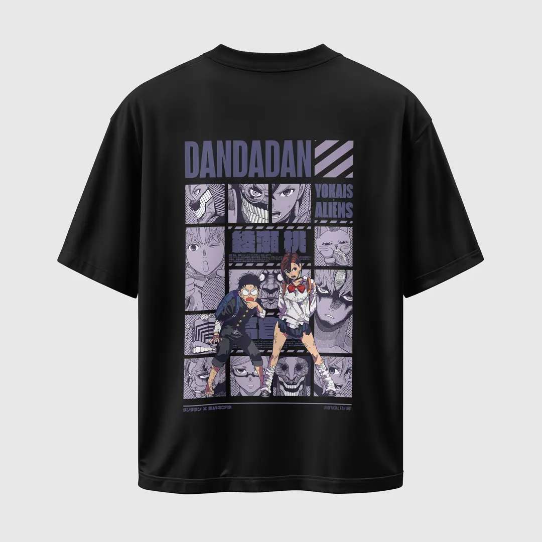 T-shirt DanDaDan (S2) (Oversized/Simple)