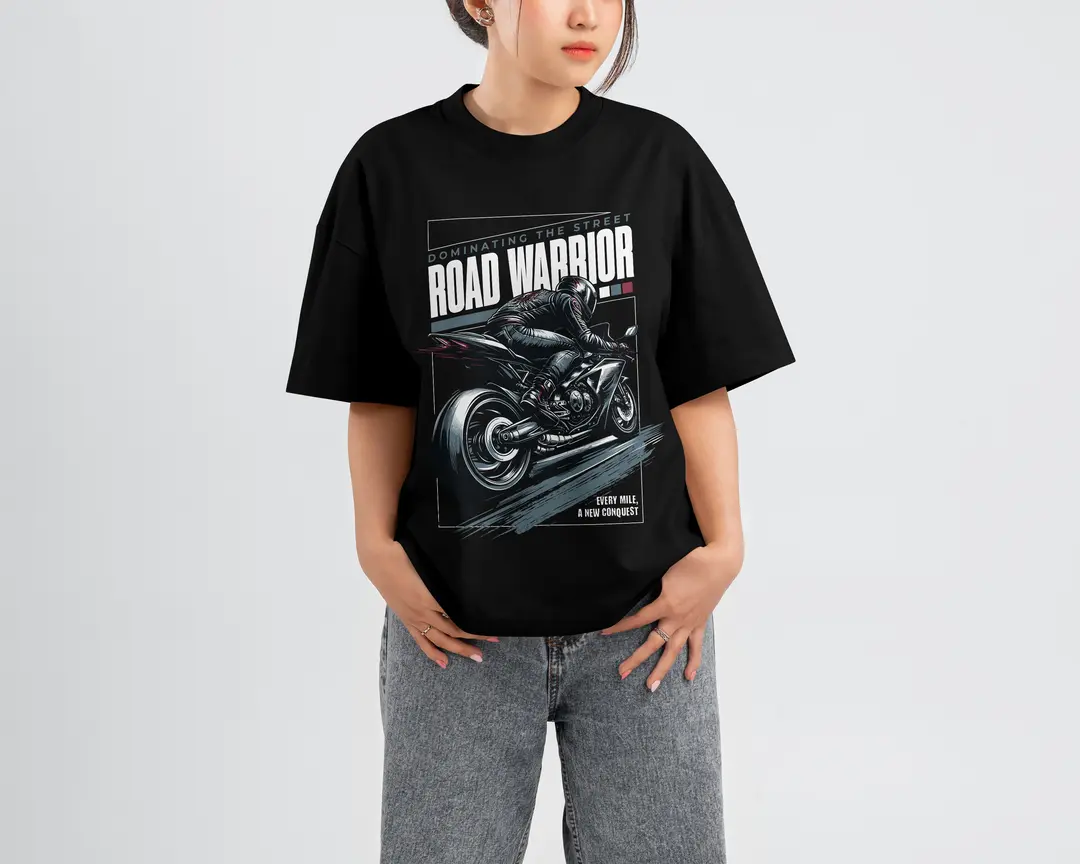 T-shirt Road Warrior (Oversized/Simple)