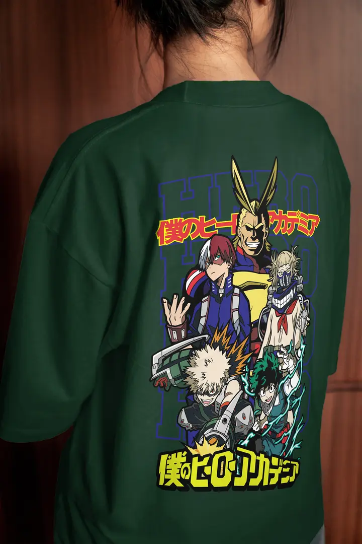 T-shirt My Hero Academia (Oversized/Simple)