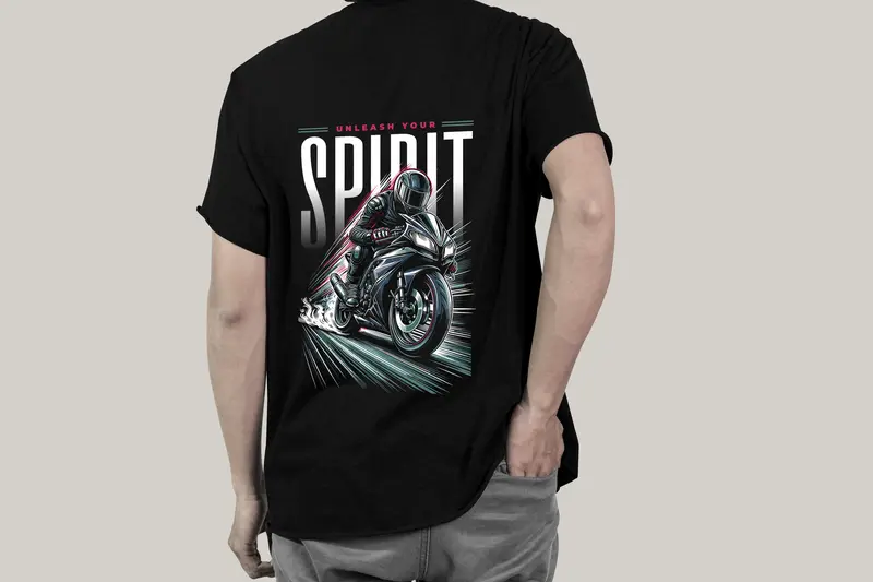 T-shirt Spirit Rider (Oversized/Simple)