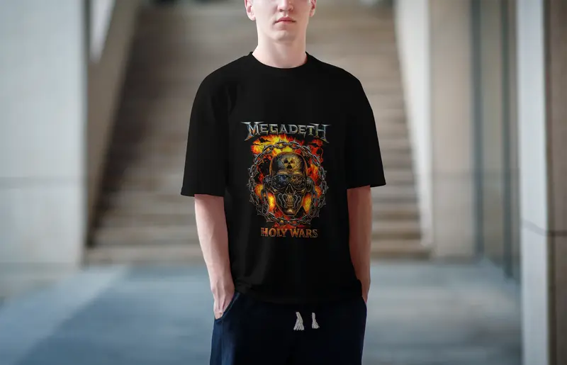 T-shirt MegaDeth (Oversized/Simple)
