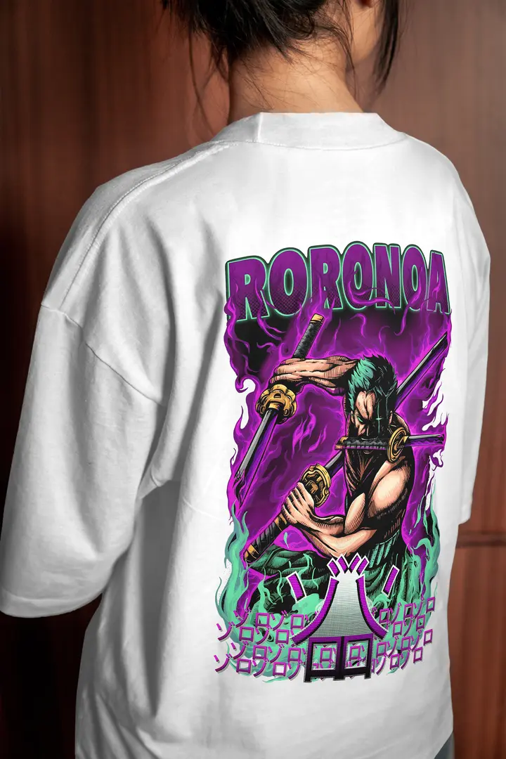 T-shirt Roronoa Zoro (Oversized/Simple)