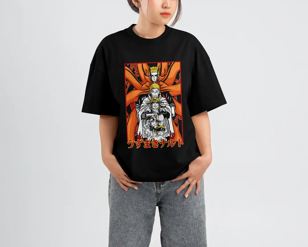 T-shirt Naruto Uzumaki (Oversized/Simple)