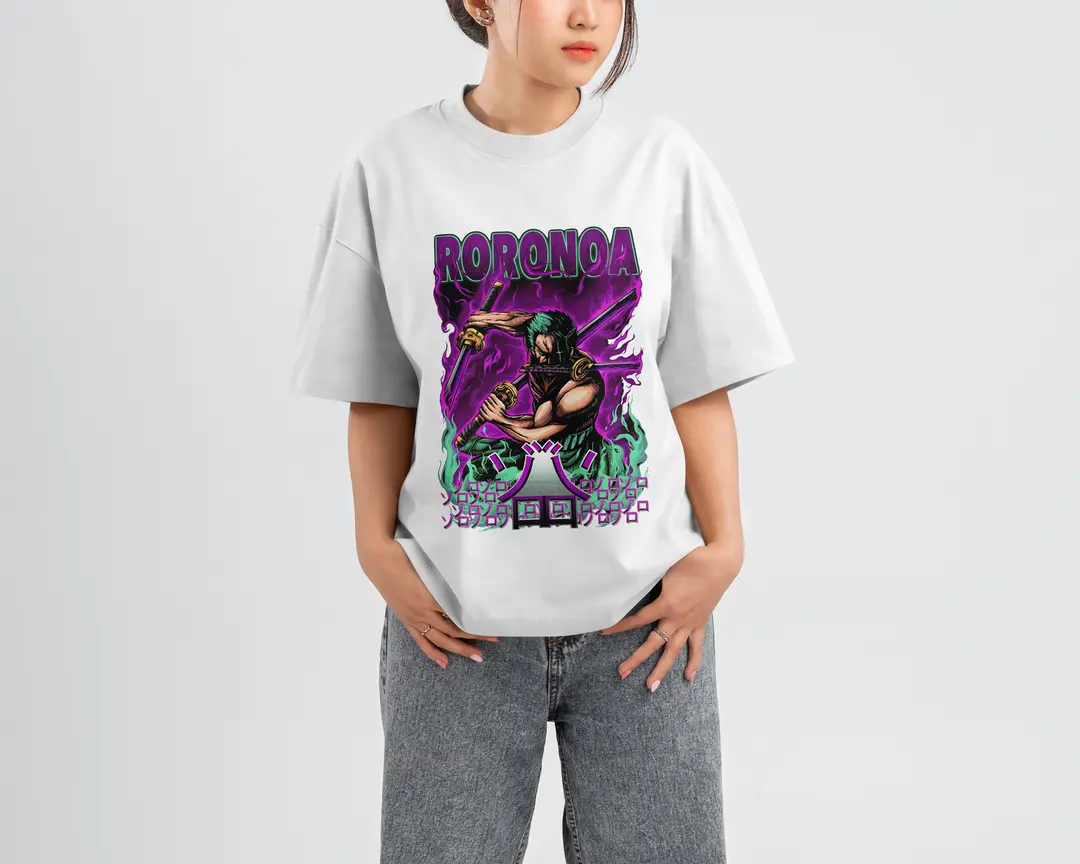 T-shirt Roronoa Zoro (Oversized/Simple)