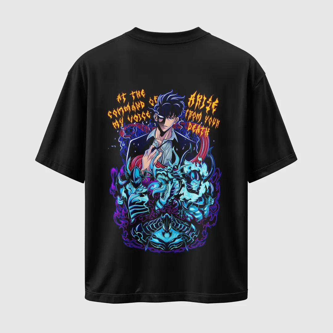 T-shirt Solo Leveling Sung Jin-woo (Oversized/Simple)