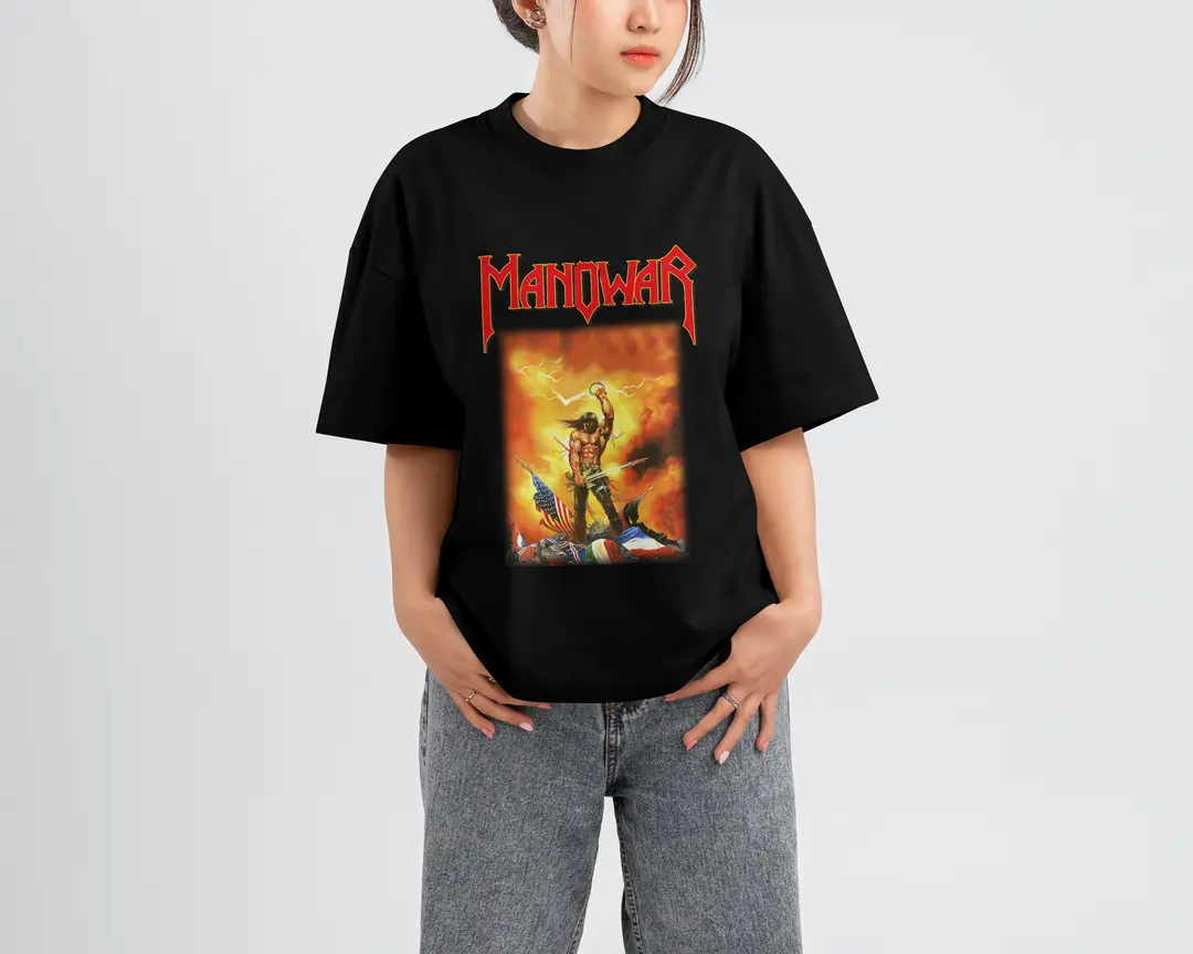 T-shirt Manowar (Oversized/Simple)