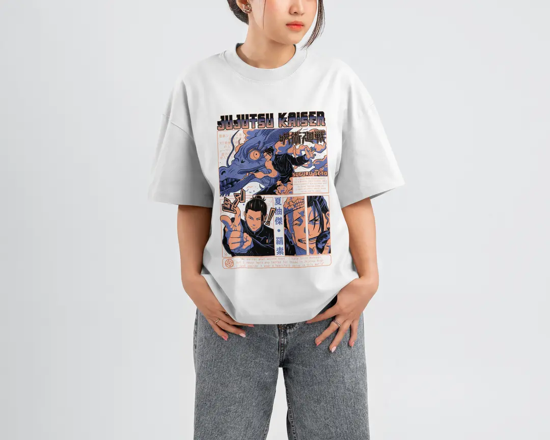 T-shirt Jujutsu Kaisen Suguru Geto (Oversized/Simple)