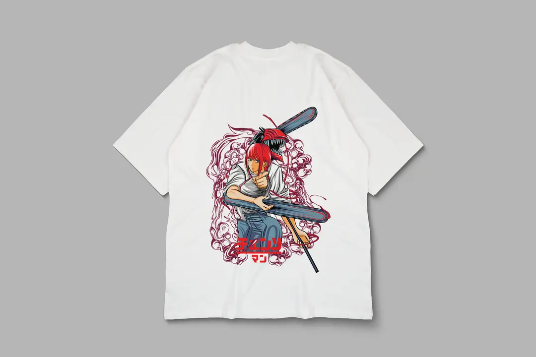 T-shirt Denji x Makima (Oversized/Simple)