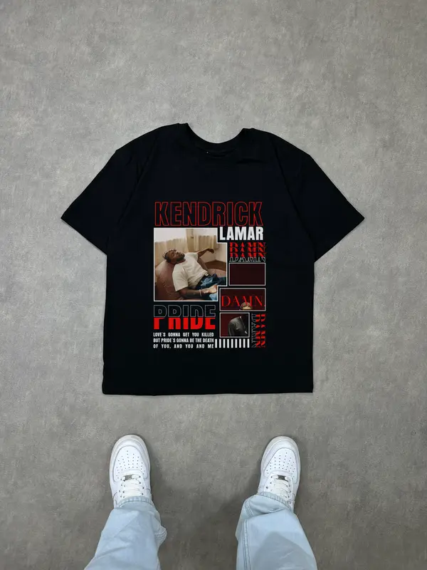 T-shirt kendrick lamar (Oversized/Simple)