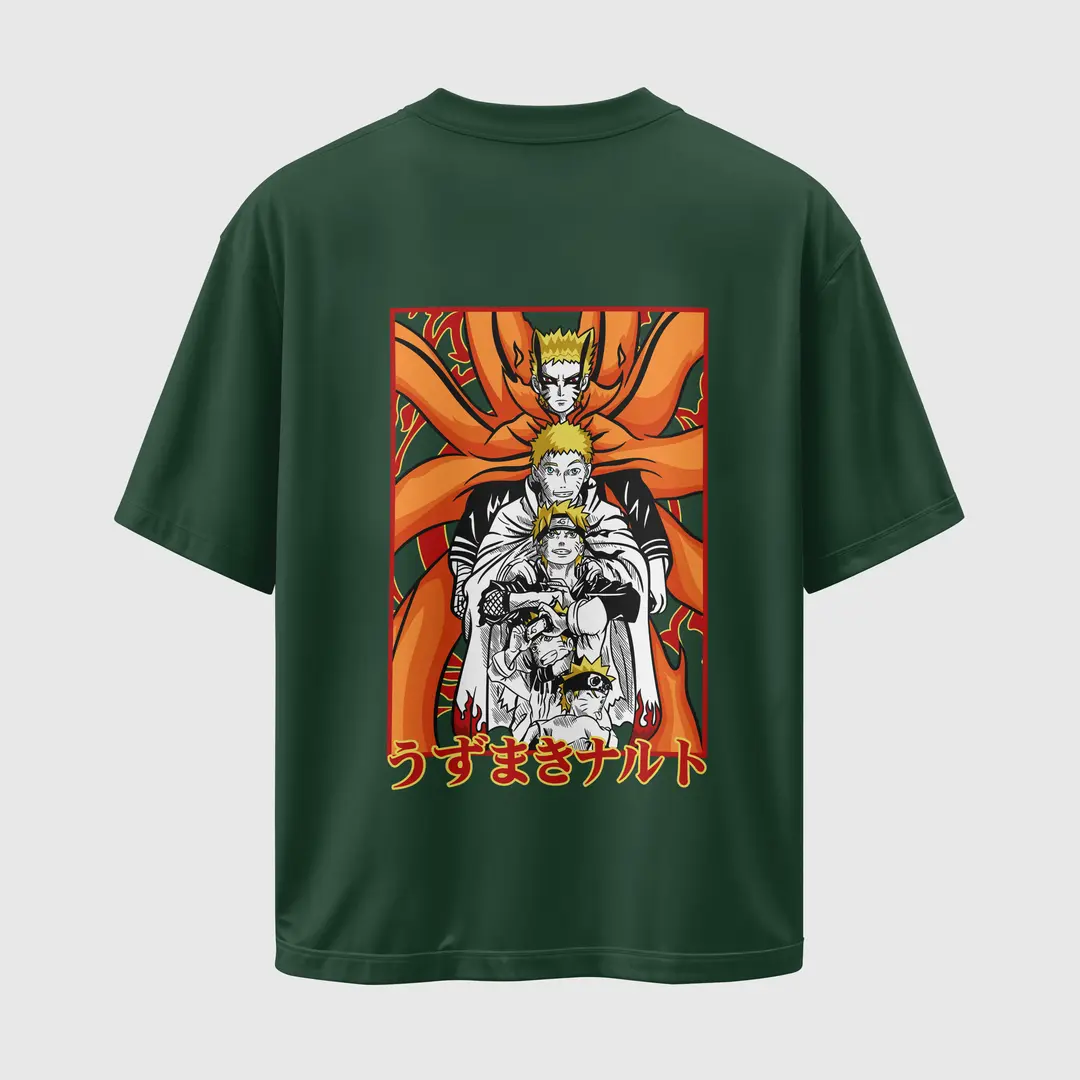 T-shirt Naruto Uzumaki (Oversized/Simple)